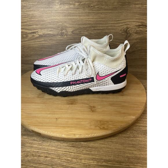 Nike CW6695-160 Phantom GT Academy Astros White Football Shoes Size 2.5Y